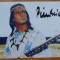 Autograf al actorului francez Pierre Brice cunoscut pentru rolurile din ciclul de filme cu Winnetou si Dacii, de Sergiu Nicolaescu