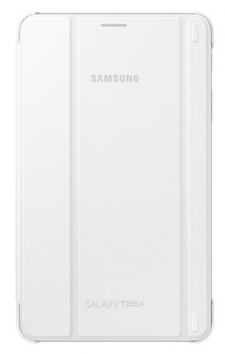 Husa tip carte Samsung EF-BT330BWEGWW alba cu stand pentru Samsung Galaxy Tab 4 8.0 (SM-T330), Tab 4 8.0 LTE (SM-T335)