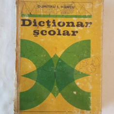 Dumitru I. Hancu - Dictionar scolar