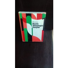 BAZELE TEHNOLOGIEI LIANTILOR - I. TEOREANU