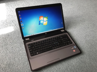 Laptop HP G7 AMD E2-3000M 1,8Ghz 4Gb 320Gb 17,3 Led HD+ video 512mb foto