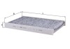 MAHLE LAK 138 Filtru, aer habitaclu