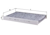 MAHLE LAK 138 Filtru, aer habitaclu