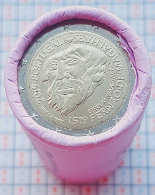 Portugalia 2 Euro (Magellan Circumnavigation) 2019 UNC - km 895 - A031 foto