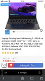 Vand Laptop Lenovo Gaming 3 Urgent, 20, 512 GB, AMD Ryzen 5