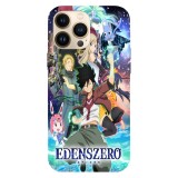 Husa compatibila cu Apple iPhone 15 Pro Max model Eden zero Anime, Silicon, TPU, Viceversa, Transparent, Carcasa