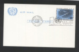 UN New York 1963 Airmail definitives Mi.128 Postcard UN.115