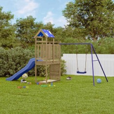 vidaXL Set de joacă pentru exterior, lemn de pin impregnat 3279186