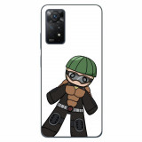 Husa compatibila cu Xiaomi Redmi Note 11 Pro 4G, 5G Silicon Gel Tpu Model One Punch Man Mumen Rider