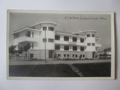 Rara! Eforie-Sanatoriul liceelor militare,carte postala foto necirculata anii 30 foto