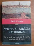 Avutia si saracia natiunilor - David S. Landes