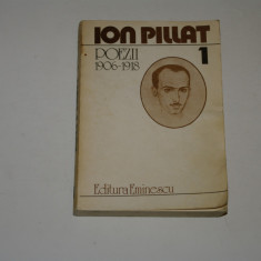 Ion Pillat - Poezii - Vol. 1- 1983