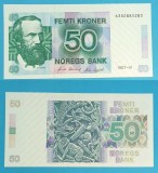 Norvegia 50 Kroner 1987 &#039;Vinje&#039; UNC serie: 6302885283 p#42