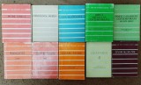10 vol. colectia &bdquo;Cele mai frumoase poezii&rdquo; (Ana Blandiana, Constanta Buzea, Petre Stoica, Bertolt Brecht, Pavese, Poe, Leopardi, Mickiewicz etc), Tineretului, Albatros