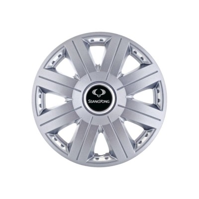 Set 4 capace roti 16 inchi (R16) Cosmos Gri, Compatibil Cu SsangYong foto