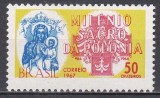 Brazilia 1967 - 1000 de ani de la creștinizarea Poloniei, MNH