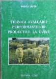 Vasile Tafta - Tehnica evaluarii performantelor productive la ovine