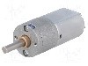 Motor DC, 6V DC, 3.2A, 225rot./min, POLOLU, 63:1 METAL GEARMOTOR 20DX43L MM 6V