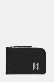 Karl Lagerfeld portofel K/PLAK bărbați, culoarea negru, A1M32097