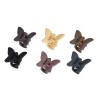 Set Clame Păr Fluture Femei, Model 2x2cm, Textură Mată, Multicolor, 6 Bucăți, Oem