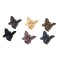 Set Clame Păr Fluture Femei, Model 2x2cm, Textură Mată, Multicolor, 6 Bucăți