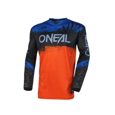Bluza Motocross/Enduro O&amp;#039;Neal Shocker negru / albastru / portocaliu foto