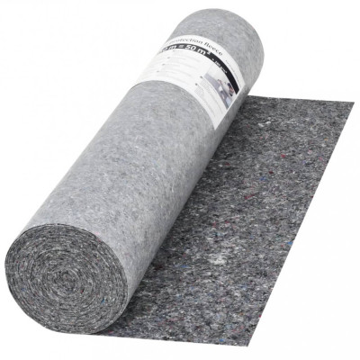 Protecție antiderapantă podea zugravi, 50 m, 280 g/m&amp;sup2;, gri foto