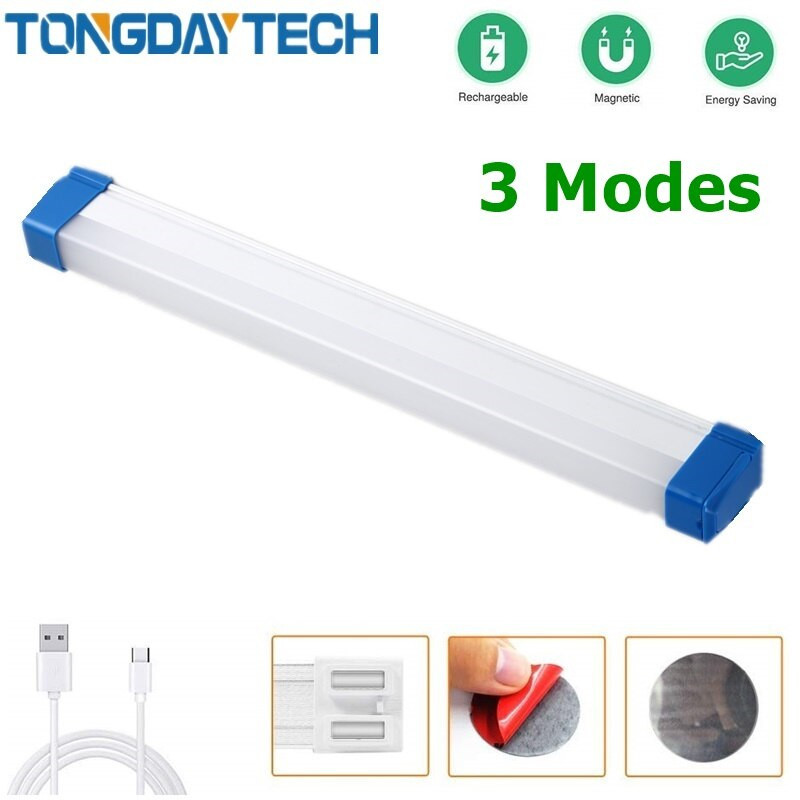 Tub LED tip NEON cu acumulator intern, magnet, 52cm | Okazii.ro