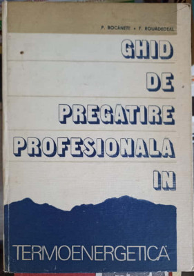 GHID DE PREGATIRE PROFESIONALA IN TERMOENERGETICA-P. BOCANETE, F. ROUADEDEAL foto