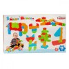 Set de joaca, cutie cu blocuri de construit, Smart, Pilsan, 96 piese