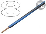 Cablu X07V-K 1,5mm2 PVC Albastru-Negru