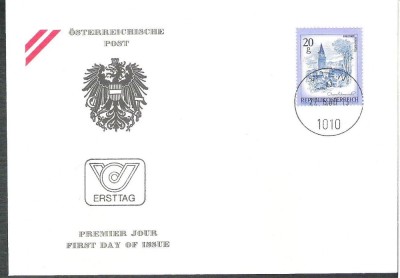 Austria &amp;Ouml;sterreich 1980 Muhlviertel FDC K.137 foto