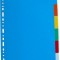 Separator carton color A4 Optima 180g/mp - 6culori/set