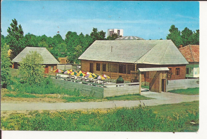 Carte Postala veche - La popasul Marginimii (jud Sibiu ) , necirculata