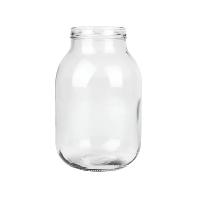 Borcan sticla, 3 litri, fara capac