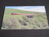 Tren Manchester Pullman pe Viaductul Arten Gill, Linia Settle-Carlisle . Ilustrată Temă Feroviară de Colecție, Necirculata, Printata