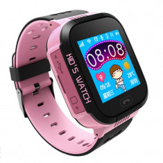 Ceas smartwatch pentru copii, roz, Gonga foto