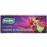 Cumpara ieftin Ceai Visine si Merisoare, Belin, 40g