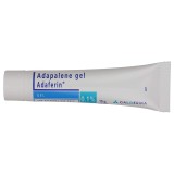 Gel Anti-Rid Adaferin Galderma, Anti-Acnee, Adapalen 0.1%, 15g. Tratament acnee ușoară/moderată, reduce inflamația și excesul de sebum.