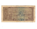 Romania 1966 - 5 lei, circulata
