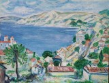 Peisaj la Balcic - Semnat Alice