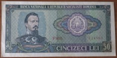 50 lei 1966, RSR / Rom&acirc;nia, XF