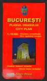 C10520 - BUCURESTI. PLANUL ORASULUI, CONTINE INDEXUL STRAZILOR 1998