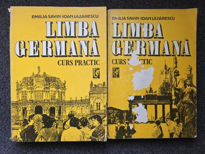 LIMBA GERMANA - CURS PRACTIC - Savin, Lazarescu (2 volume)