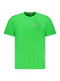 Cumpara ieftin Tricou barbati, cu mini logo brodat, Regular fit, Verde deschis, S