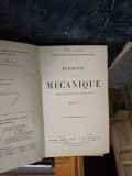 &Eacute;l&eacute;ments de M&eacute;canique - F. J.