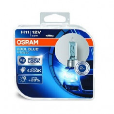 Set 2 becuri Osram H11 Cool Blue Intense 12V 55W 64211CBI-HCB