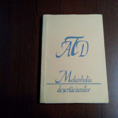 MELANHOLIA DESERTACIUNILOR - Aurelian Titu Dumitrescu -10 serigrafii ZOLD LAJOS