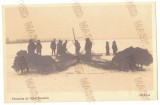 368 - BRAILA, Pescari la copca, Romania - old postcard, real Photo - unused