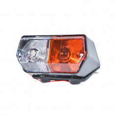 Lampa tractor fata cu bec U650 foto